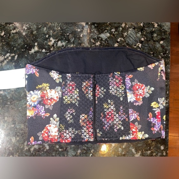 New! Alice + Olivia Ceresi Smocked Back Bandeau/ Corset Top 💕 sz 0 - Picture 10 of 12